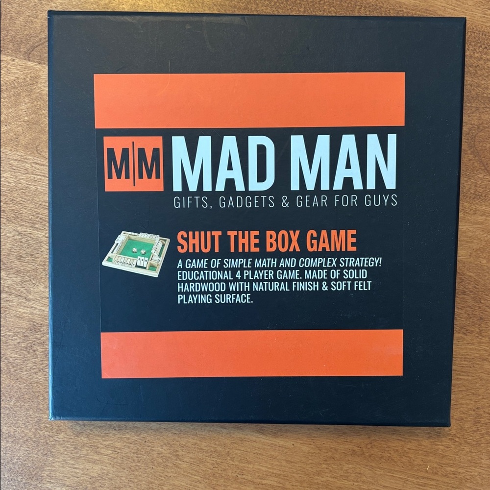 Brand New Shut the Box Game